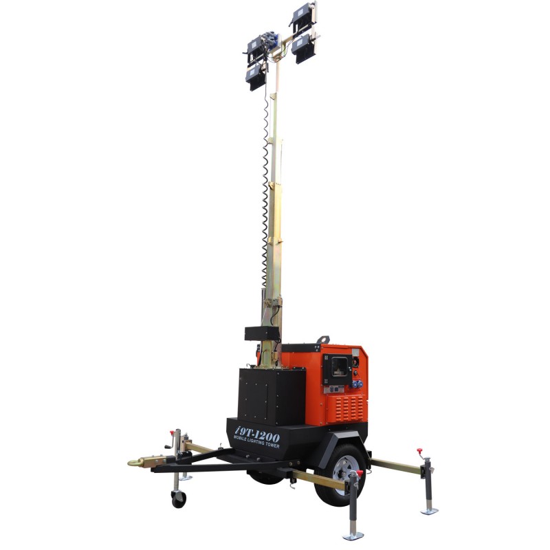 Hand Push Light Tower