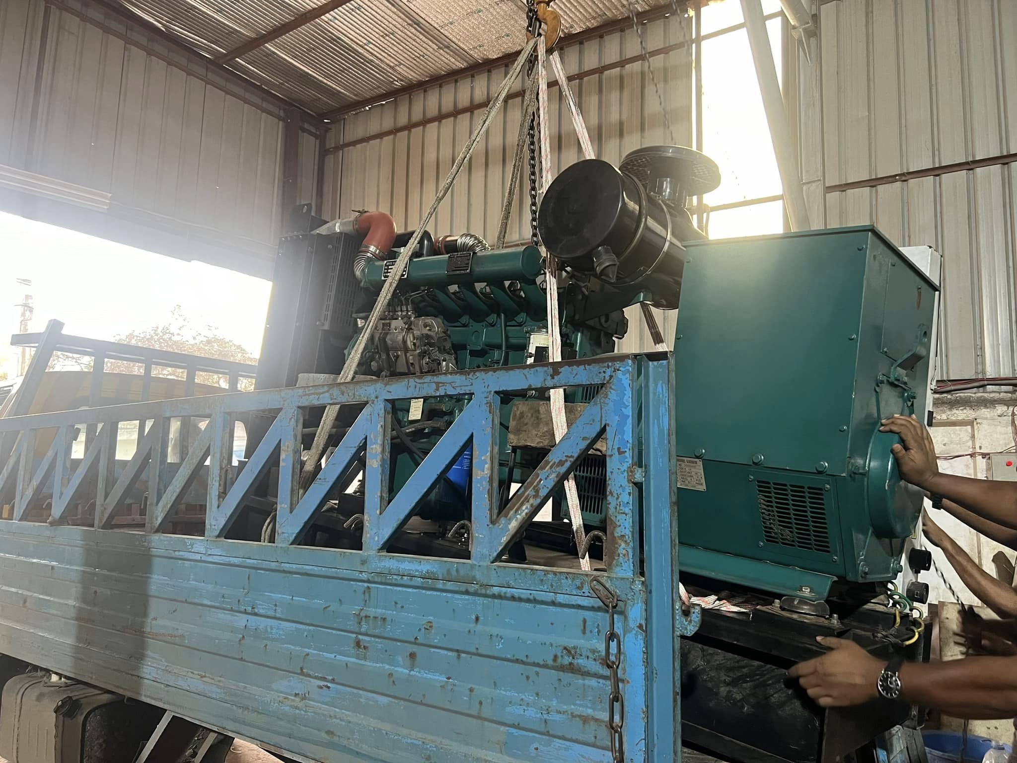 100KW Open Type Diesel Generator – Ready for Arabia