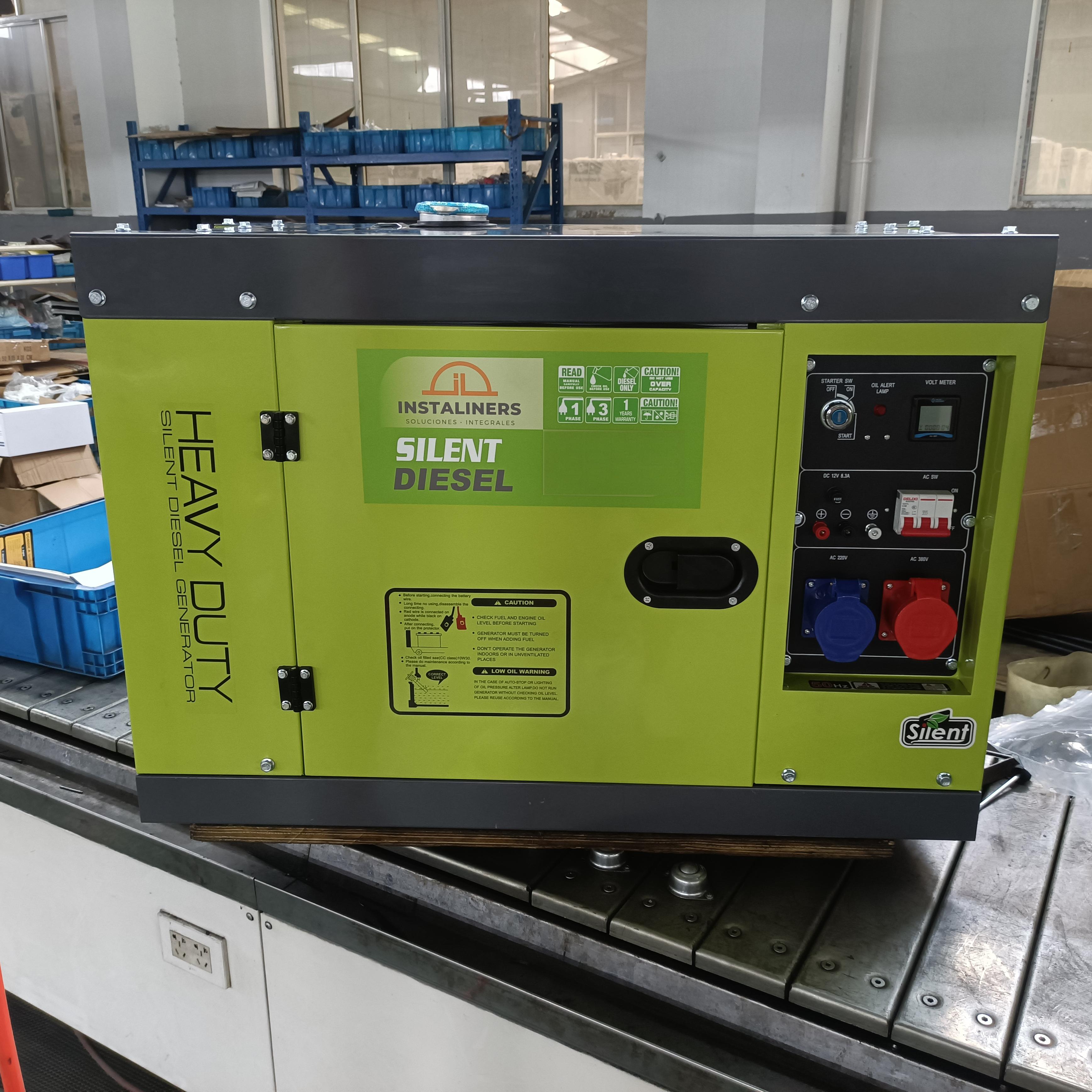 OEM, Private Label, and RAL Color Options for 5kW Open Frame Diesel Generators